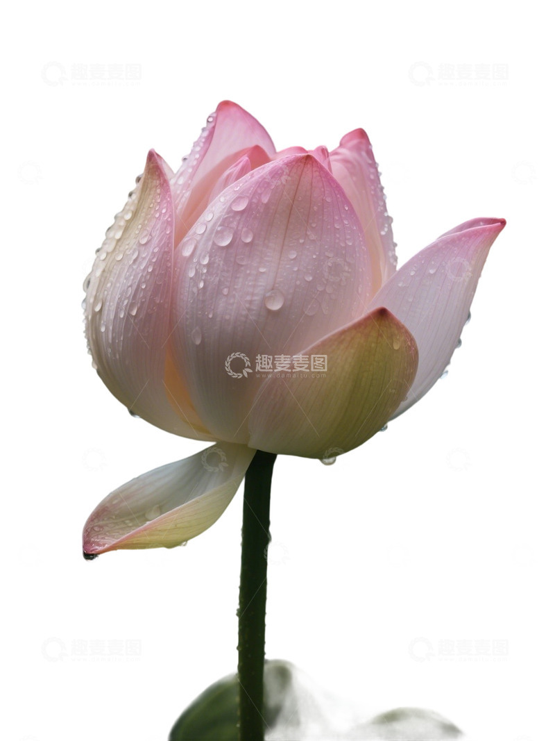 荷花免扣素材1604