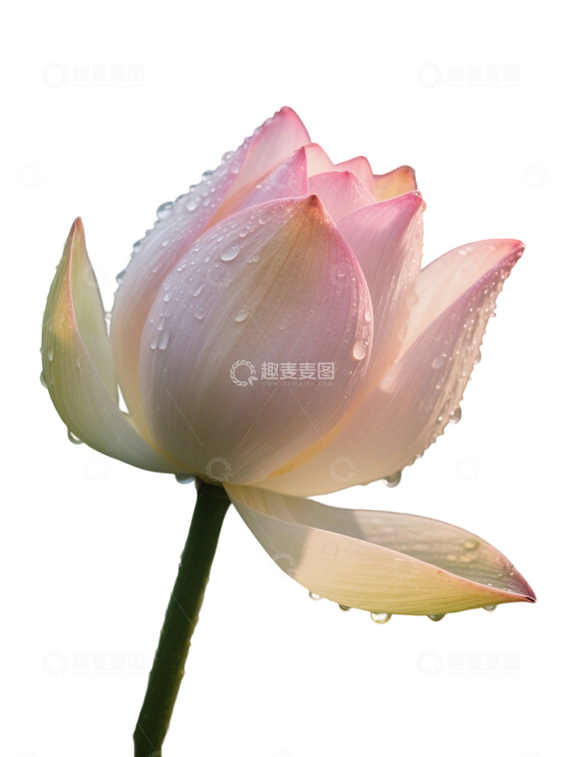 荷花免扣素材1605