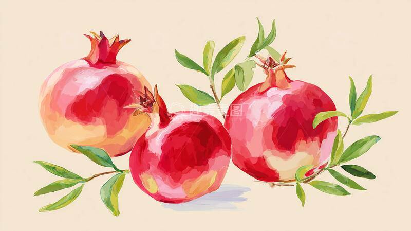 高清大图下载【趣麦麦图】石榴  爆浆  涌汁 