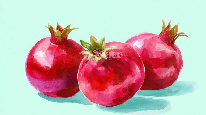高清大图下载【趣麦麦图】-石榴  冰甜  沁甜 
