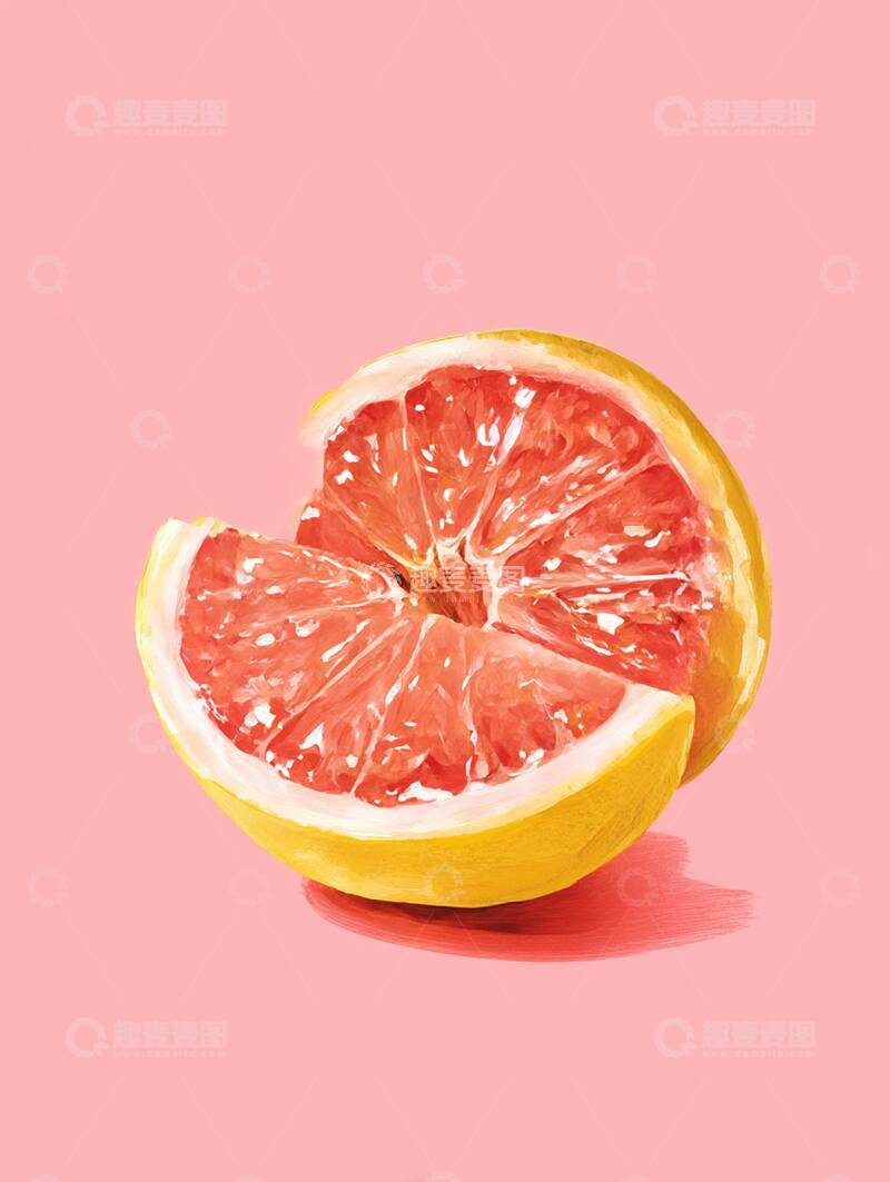 高清大图下载【趣麦麦图】柚子  细腻  香甜 