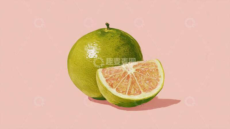 高清大图下载【趣麦麦图】柚子  细腻  绵密