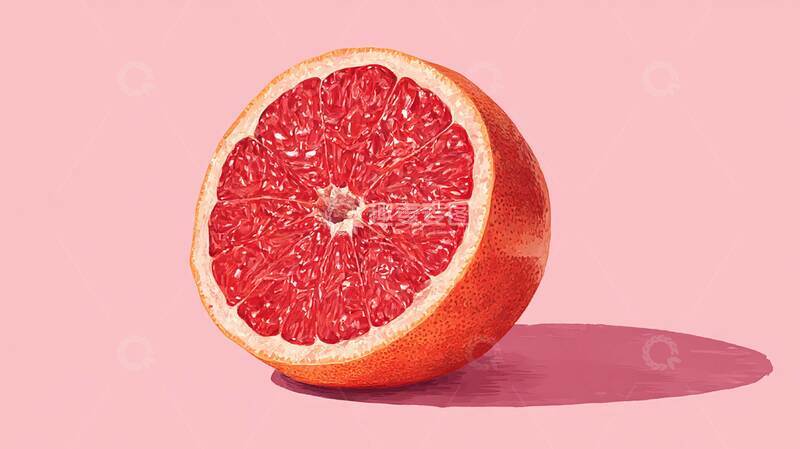 高清大图下载【趣麦麦图】柚子  醇香  爽滑