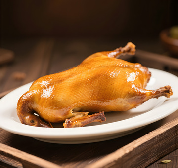 烤鸭美食摄影