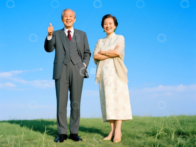 高清大图下载【趣麦麦图】关爱老年人养老保险