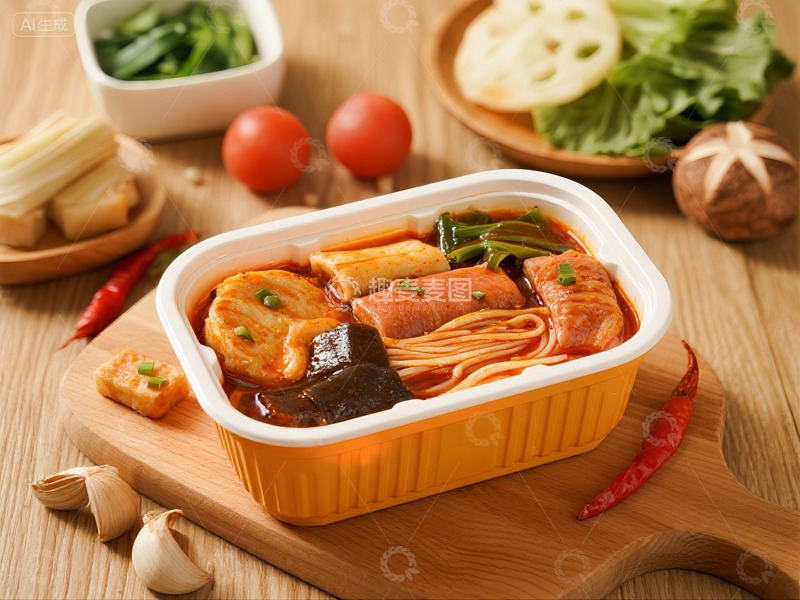 麻辣烫塑料碗快餐2