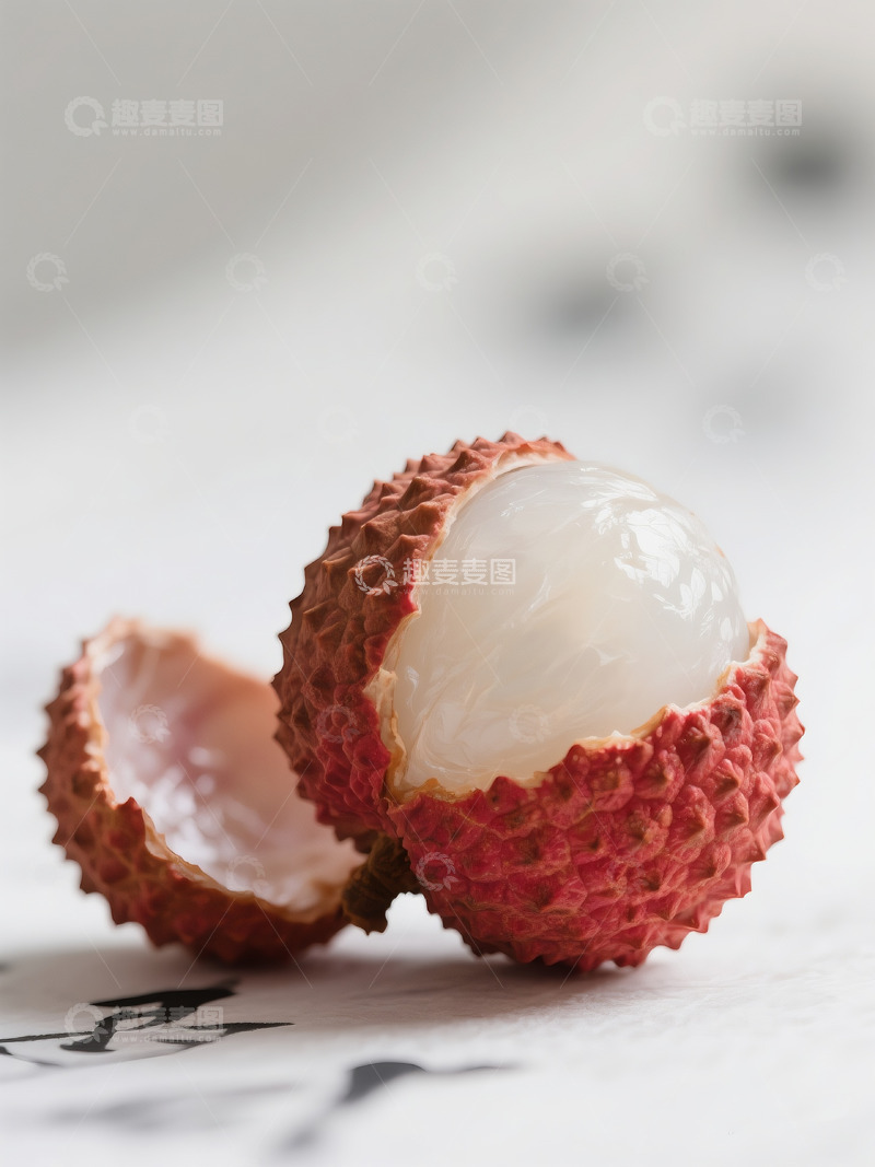 高清大图下载【趣麦麦图】真实拍摄荔枝果实枝叶商业照片