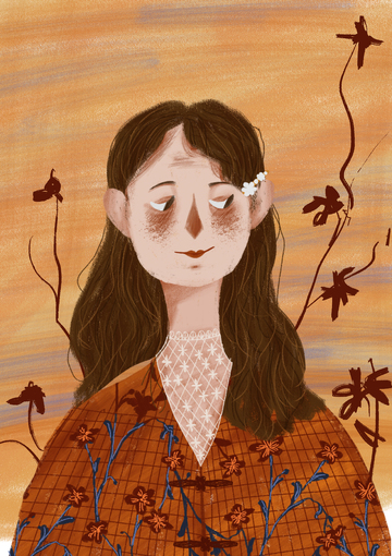 原创治愈插画作品素材1234