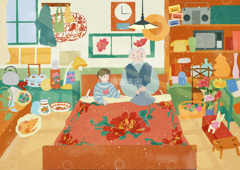 原创治愈插画作品素材1234567891011