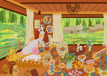 原创治愈插画作品素材12345678910