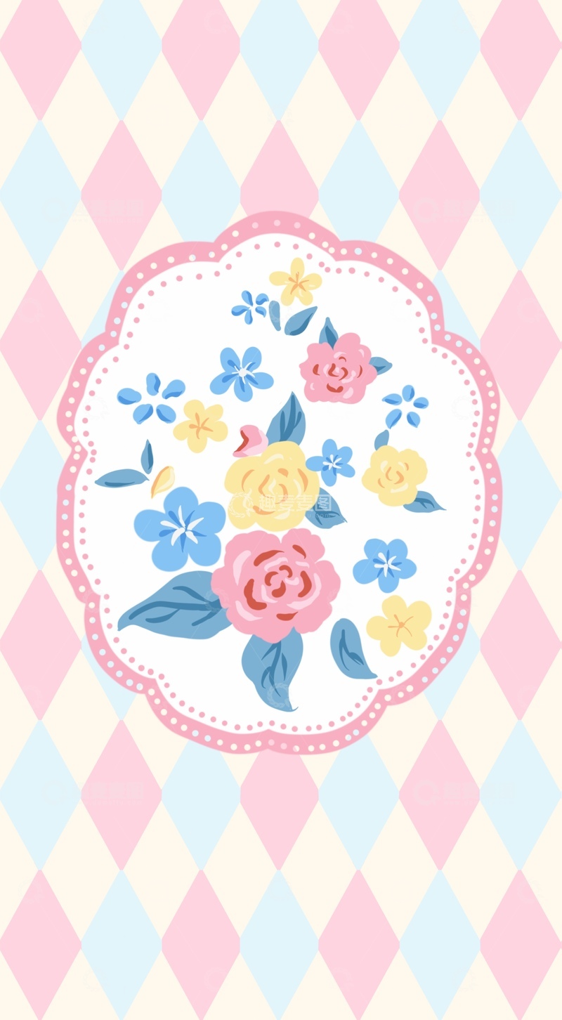 高清大图下载【趣麦麦图】原创治愈插画作品素材四季节气节日壁纸