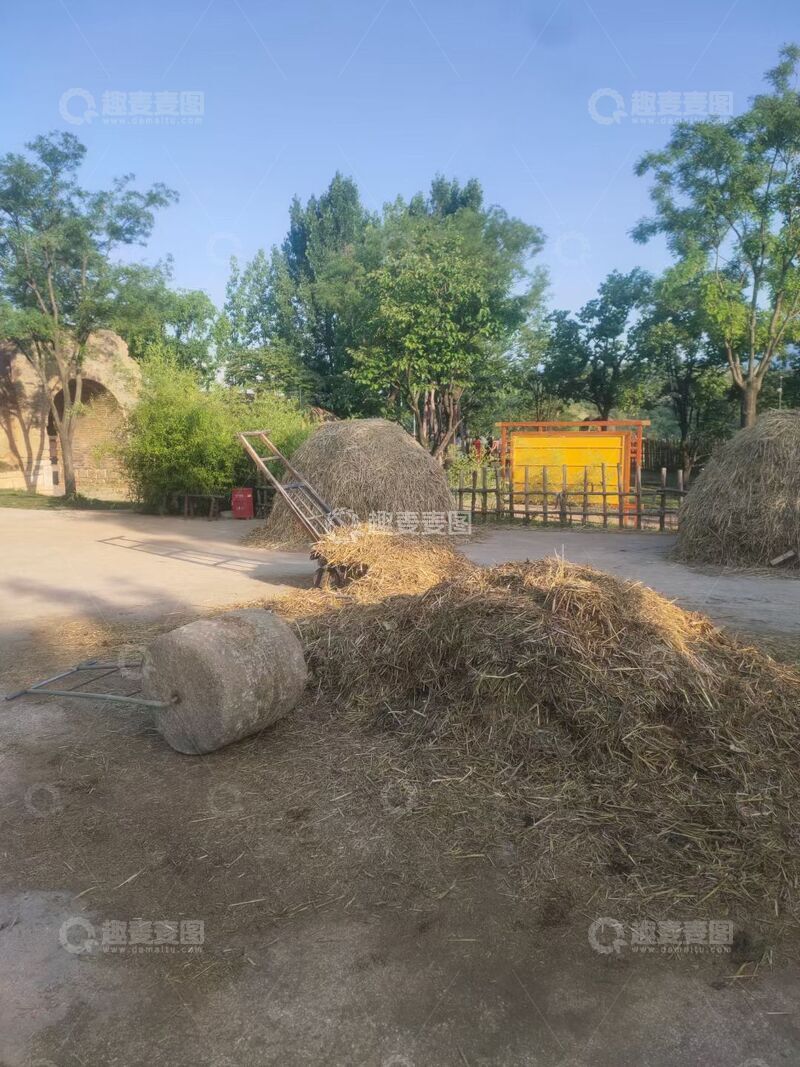 《白鹿原上的农耕印记：草垛与石碾》