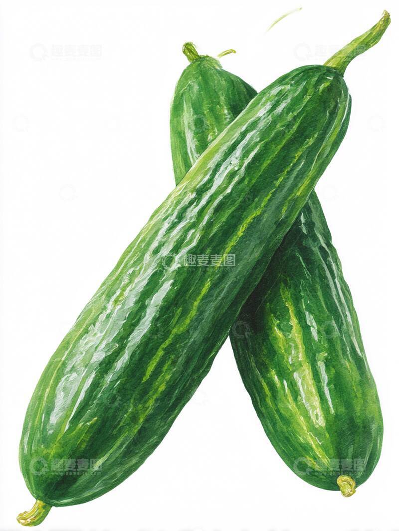 黄瓜  脆嫩  多汁  