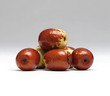 新鲜红枣冬枣图片