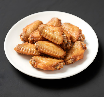 美味炸鸡中翅高清摄影