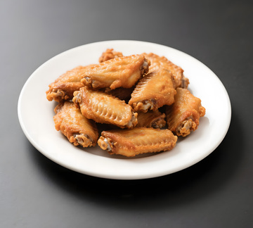 美味炸鸡中翅高清摄影图