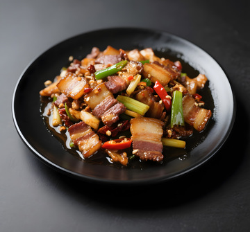 四川回锅肉高清摄影图