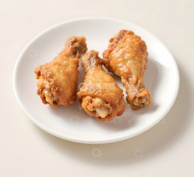 高清大图下载【趣麦麦图】美味炸鸡腿高清摄影图