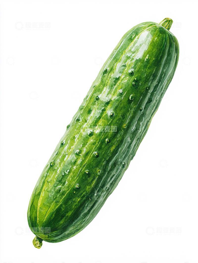 高清大图下载【趣麦麦图】黄瓜  脆润  脆冰