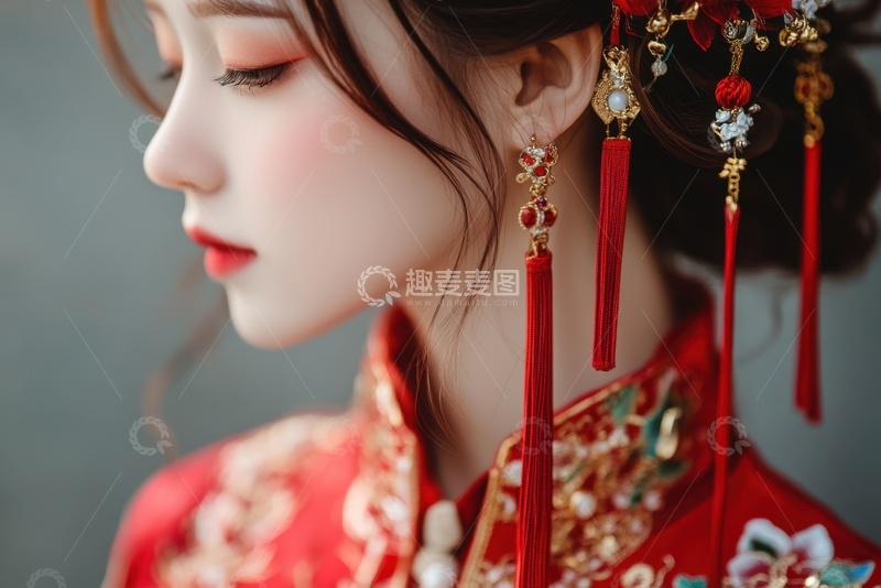 高清大图下载【趣麦麦图】一位待嫁的新娘