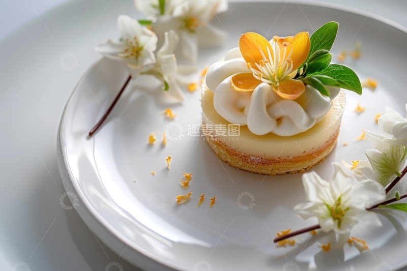 高清大图下载【趣麦麦图】美味的奶油小蛋糕
