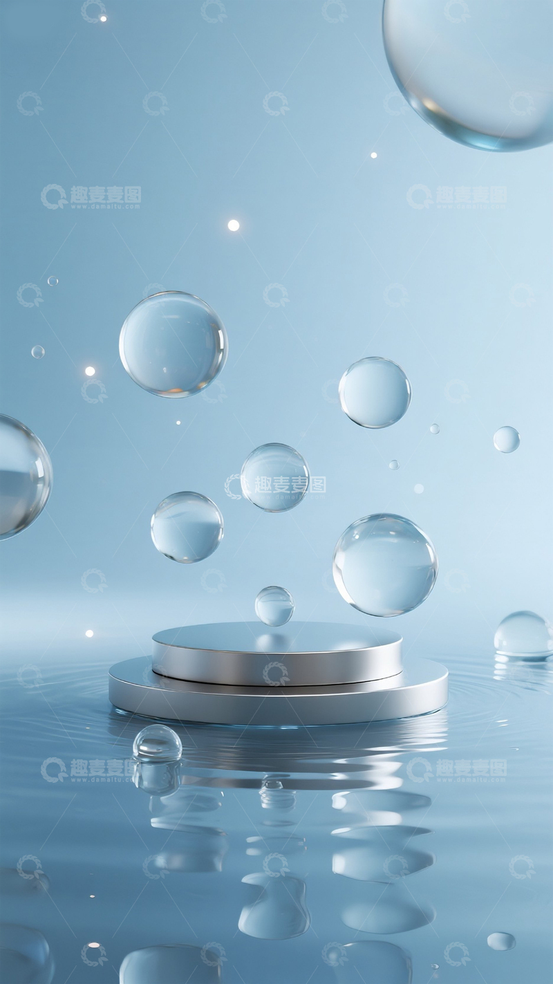 创意水面电商展台12345