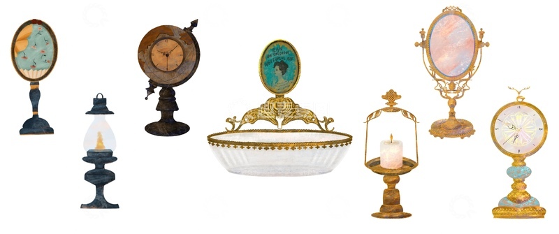 高清大图下载【趣麦麦图】原创治愈插画作品素材小物合集