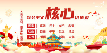 新时代社会主义宣传展板1234567