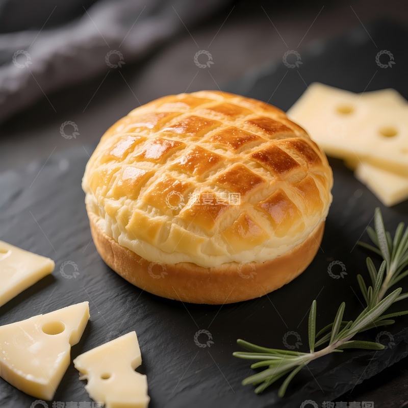 高清大图下载【趣麦麦图】西餐美食菠萝包