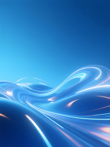 蓝色炫彩科技背景
