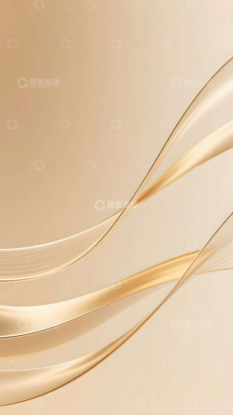 高清大图下载【趣麦麦图】简约大气金色商务背景