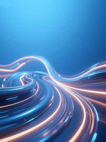 蓝色科技海报背景图片