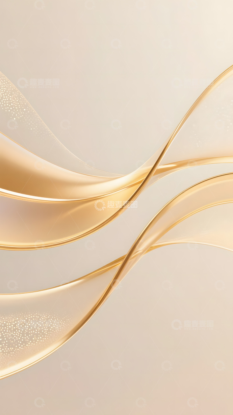 高清大图下载【趣麦麦图】简约大气金色商务背景图