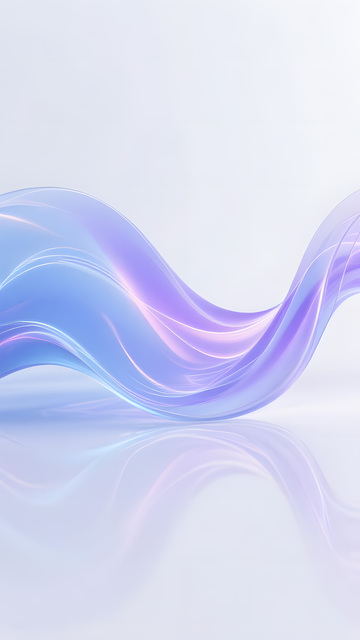 现代风格梦幻色彩线条KV背景