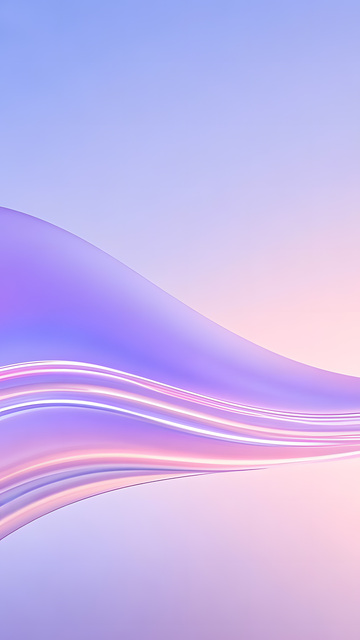 现代风格梦幻色彩线条背景图