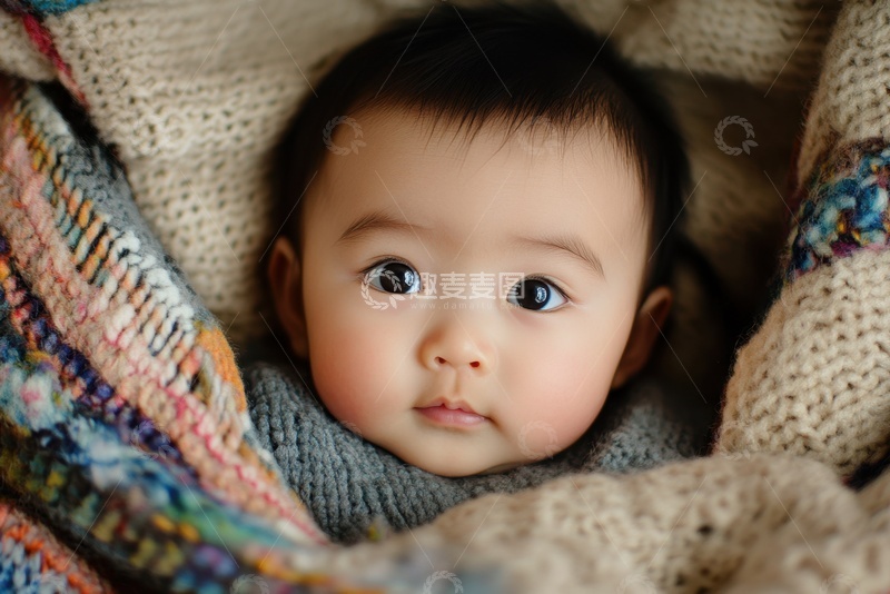 高清大图下载【趣麦麦图】可爱的小婴儿