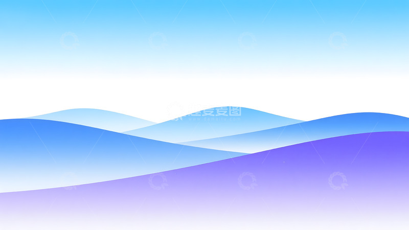 高清大图下载【趣麦麦图】彩墨山水天空创意艺术背景图