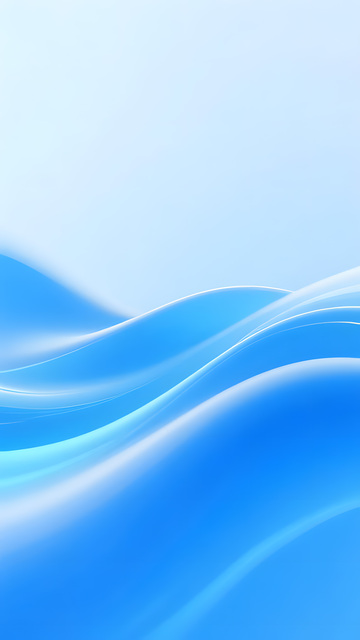 唯美浅蓝色海报背景图