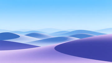 山川大地天空创意艺术背景图