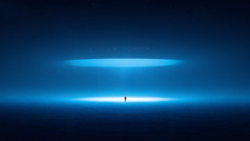 人物思维海报与创意艺术背景