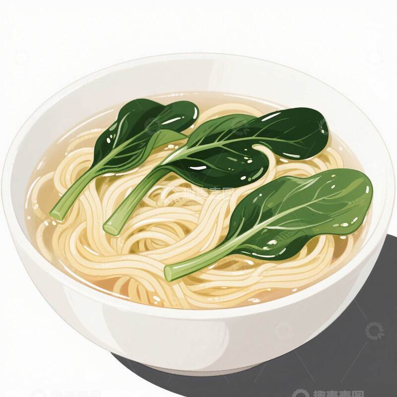 菠菜面  筋道  润泽  