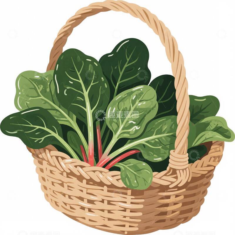 高清大图下载【趣麦麦图】菠菜  脆嫩  水润  