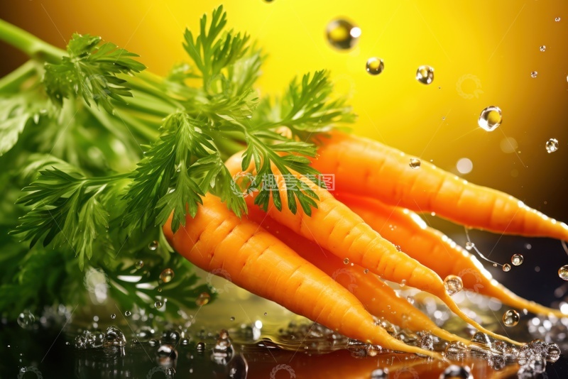 高清大图下载【趣麦麦图】一把新鲜的胡萝卜