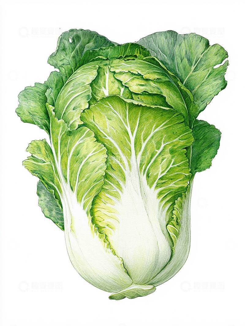 高清大图下载【趣麦麦图】小白菜  绵软  嫩津