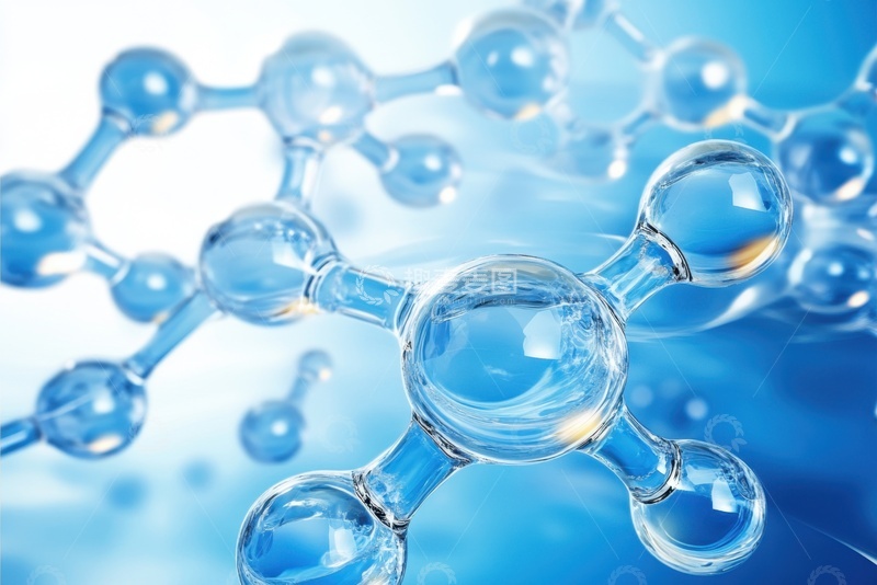 高清大图下载【趣麦麦图】水分子大颗粒背景