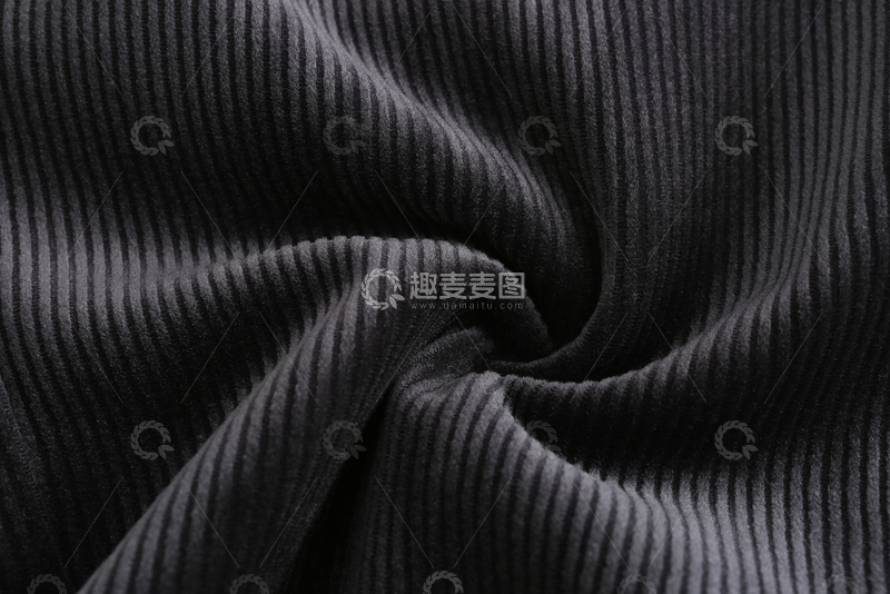 高清大图下载【趣麦麦图】实景拍摄服装面料灯芯绒布料加绒