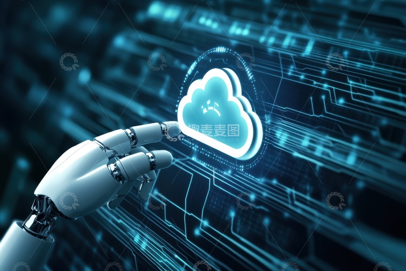 高清大图下载【趣麦麦图】人工智能输入云端系统