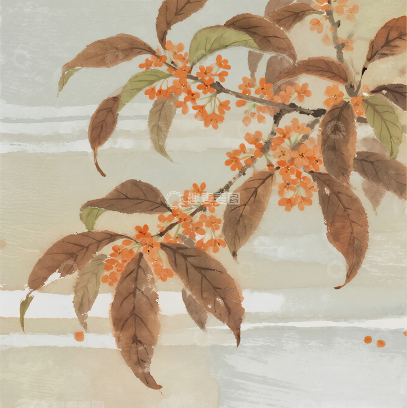 高清大图下载【趣麦麦图】金秋桂花香万里2