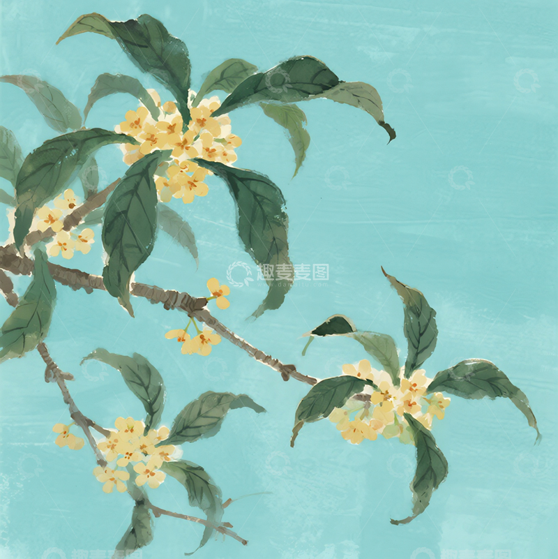 高清大图下载【趣麦麦图】金秋桂花香万里3