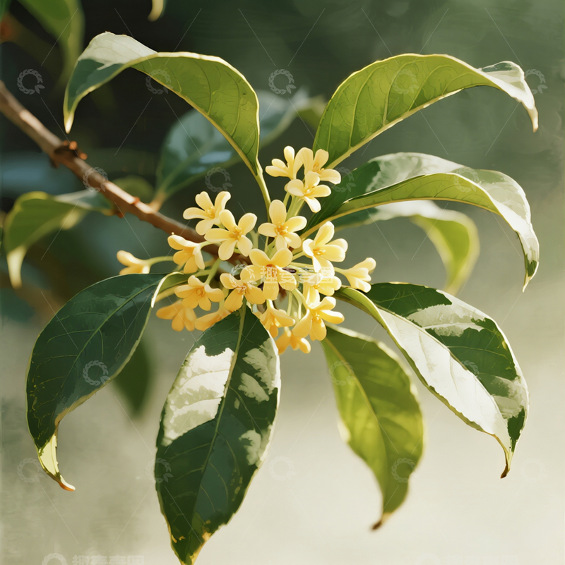 高清大图下载【趣麦麦图】金秋桂花香万里1